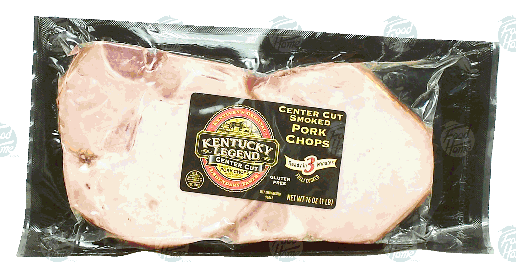 Kentucky Legend  center cut smoked pork chops, fully cooked Full-Size Picture